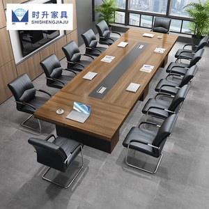 Manufacturer Custom Made Modern Stylish Wood Conference Table