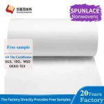 Manufacturer Spunbond Spunlace PP Polypropylene Ss Meltblown SMS Non Woven Nonwoven Fabric for Face Mask Bags Medical