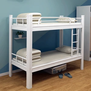 manufacturer Steel tube metal double bunk beds for army or school