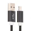 Manufacturers provide braided nylon 2 in 1 magnetic charging cable