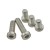 Import Manufacturers wholesale din 912 a2-70 stainless steel 304 5/16 m2x10 m3 m8 m10 key inner hexagon socket cap head hex allen bolts from China