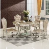 master design dining room furniture royal italian new model marble round dining table with rotating centre
