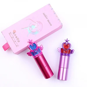 Matte lipstick Makeup Velvet 10 colors Anime Style Lip balm Nourishing long lasting Waterproof Smooth Sailor Moon Lipstick