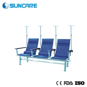 medical furniture hospital folding accompany chair hospital reclining attendant chair price