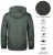 Import Mens Snowboard Ski Jacket 3-in-1 Waterproof Windproof Warm Winter Shell with Detachable Hood and Fleece Liner from China
