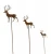 Import Metal deer stick decoration Xmas small metal stick  Metal Stakes garden ornaments from China