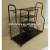 Import Metal golf bag storage rack for balls and shoes from China