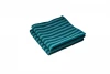Microfiber dark and light green warp knitted terry cloth