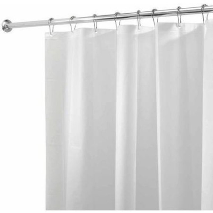 Mildew Resistant PEVA Shower Curtain Liner Waterproof hotel bathroom curtainl wholesale shower curtain 72x72