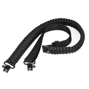 Military  Paracord  Sling for Gun Hunting Shooting Single Point Rifle Gun Slings Swivel for Hunting Air Guns and Weapons strap