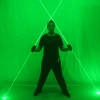 Mini Dual Direction Green Laser Sword For Laser Man Show 532nm 200mW Double-Headed Wide Beam Laser