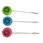 Mini speaker with 3.5mm Jack Compatible with iPhone/iPad/iPod/Smartphones/Tablets/MP3 Player/Laptop