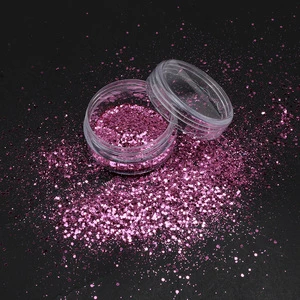 Mixed Color Chunky Glitter,Different Size Glitter Shapes For Face,Body