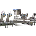 mixing filling labelling machine dishwashing liquid multi function packaging machine weigh fill liquid 25 l
