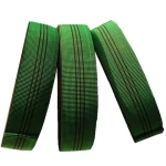 50mm Green Color with 3 Black lines 350C Sofa Elastic Webbing