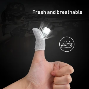 Mobile Finger Stall Sensitive Game Controller for PUBG Sweatproof Breathable Finger Cots Accessories for Pubg Finger Sleeve