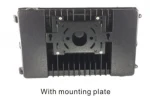 Modern 80W wall lamp with wire guard  outdoor IP65 LED wall pack lights