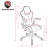 Import Modern Adjustable Armrest PVC Reclining Gaming Chair Tilt Butterfly Mechanism Office Gaming Chair from China