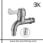 Modern chrome plated cold water hand wash mixer water tap bibcock