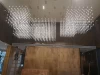 Modern Crystal Chandelier Lighting  Glass acrylic pendant lamp