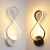 Import Modern Led Wall Lights Creative Indoor Lighting Living Room Bedroom Bedside Light Aisle Stair Wall Lamp Home Decoration Sconce from China