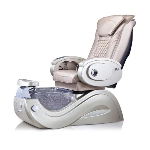 Modern Luxury Beauty Nail Salon Electric Reclining Discharge Pump Pipeless Whirlpool Manicure Foot Spa Massage Pedicure Chair