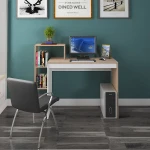 Modern Simple  computer desk PC table office furniture shelf study desk