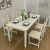 Import Modern simple dining table with chairs restaurant economy four leisure table from China