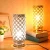 Import modern style table lighting decor bulb e27 ac 90-260v table lamps tiffany colorful crystal restaurant table lights from China