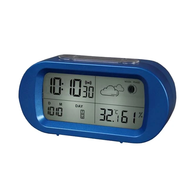 Multi-function Calendar time LCD display  Digital table alarm Clock