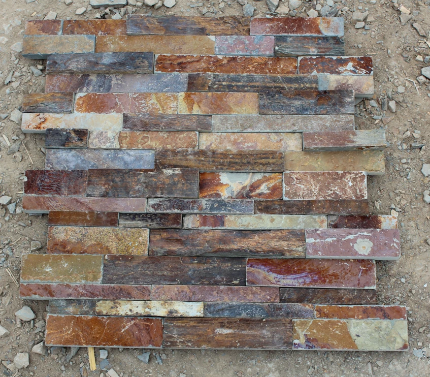 Multicolor cheap cultured stone landscaping stone