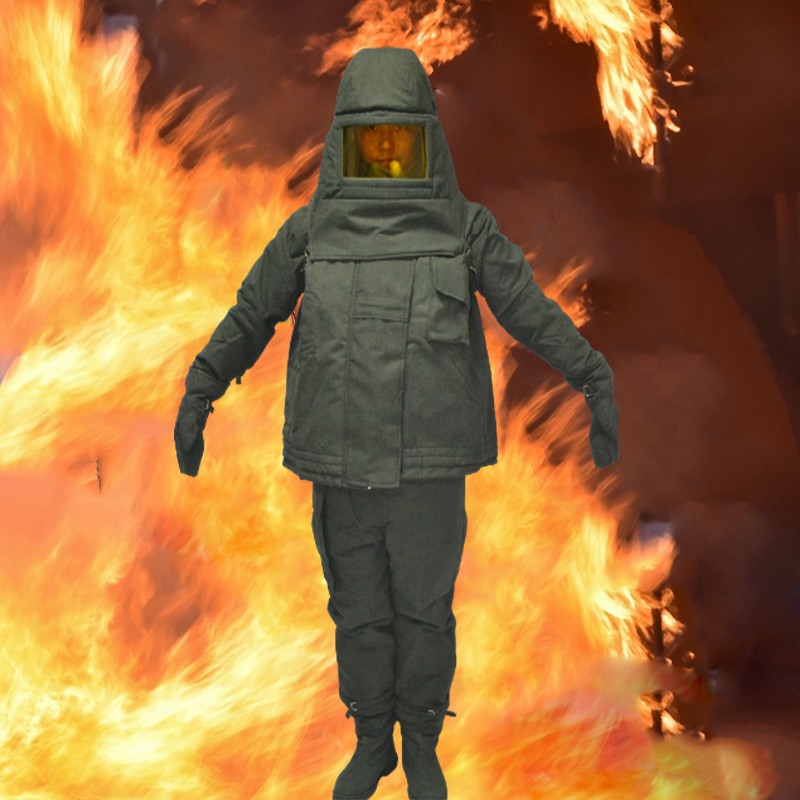 Buy Multifunction Waterproof Fireproof Firefighter Suit Full Set Fire ...