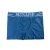 Import Munafie Fierce  mens ice silk underwear simple three-bar mid-waist high-elastic seamless boxer briefs from China