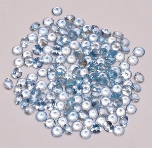 Natural Aquamarine Faceted Cut loose Gemstones