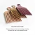 Import Natural Sandalwood Eco-friendly Wide Tooth For Curly Custom Detangling Hair Brush Beard Afro Pick Comb from China