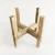 Import natural wood torched color plant holder the assembled flower wood plant stand from China