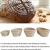 Import Nature Texture Eco- friendly Bread Basket Indonesian Rattan Bread Baking Set from China