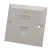 Import Network Face Plate Single Port Network RJ45 86 Type wall outlet RJ45 faceplate CAT5E CAT6 Wallplate from China
