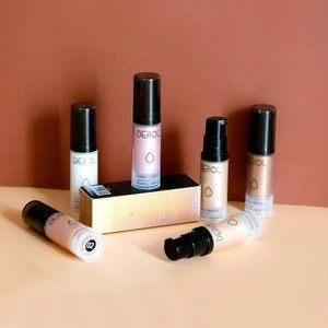 New Arrival 6 Colors Available Nude Waterproof Long Lasting Liquid Highlighter Private Label OEM Highlight