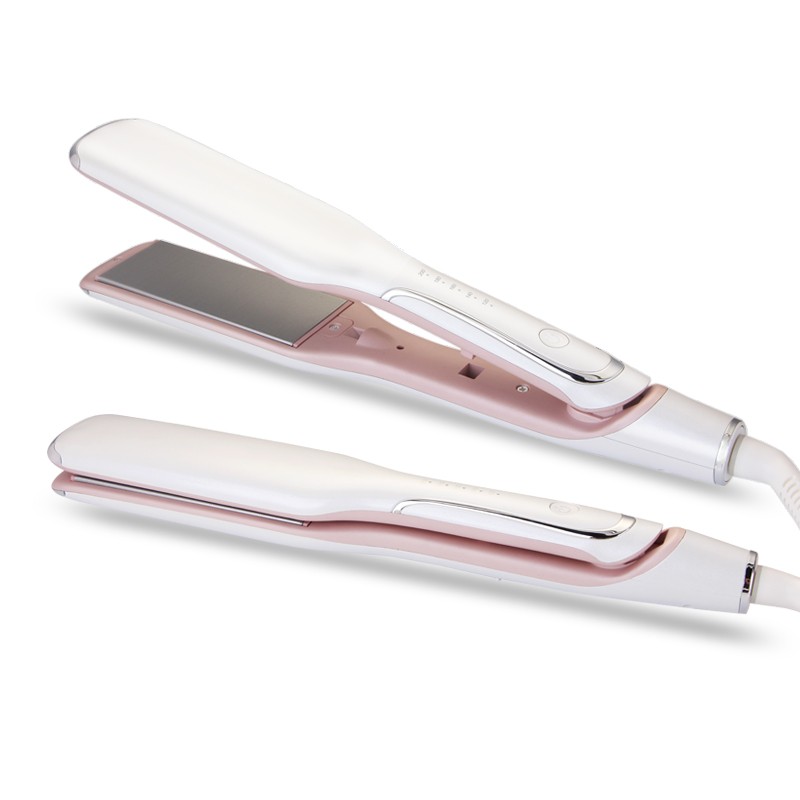 New arrival Ceramic Coating Plate Electric Flat Irons professional Wide plate Hair straightener Infrared / planchas de cabello