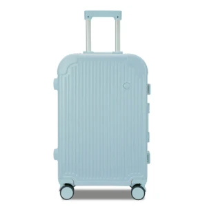 New arrival design large size 26 inch travel carry-ons aluminum frame trolley luggage suitcase
