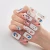 Import New Arrival Flowers Stickers DIY Self-adhesive Sticker for Nail Art Decals 14 Tips Beauty Nails Vinyls Manicure Decoration from China
