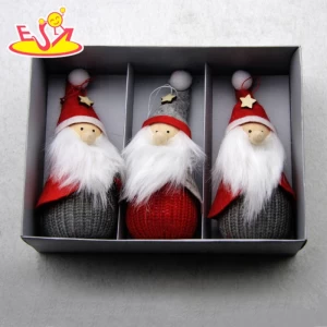 New arrival funny wooden christmas crafts for kids W02A242
