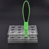 New arrival hot sale eyebrow tweezers nail clippers display stand transparent acrylic shelves scissors holder