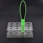 New arrival hot sale eyebrow tweezers nail clippers display stand transparent acrylic shelves scissors holder