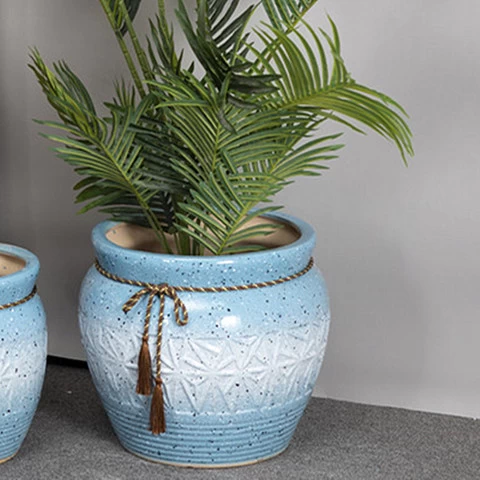 New -arrival modern simple style wholesale bulk garden ceramic large size plant pot