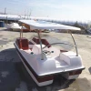 New arrival water sports play eqeipments pedal boat fiberglass material