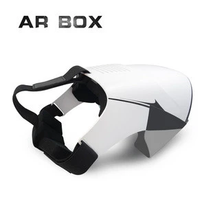 New arrivals 2018 augmented reality function ar cardboard 3d video glasses