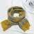 Import New baby British style autumn winter bibs children retro square lattice kids long knitted scarf from China