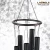 Import New Coloured Glaze Musical hotsales wind-chimes in Glass for decoration from China